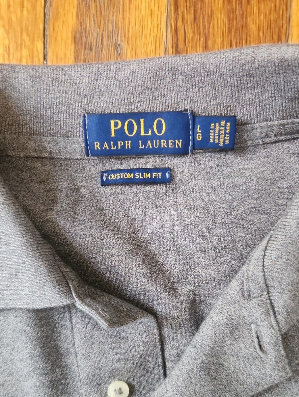 Polo by Ralph Lauren Heather Gray Short-Sleeve Polo - Picture 2 of 3